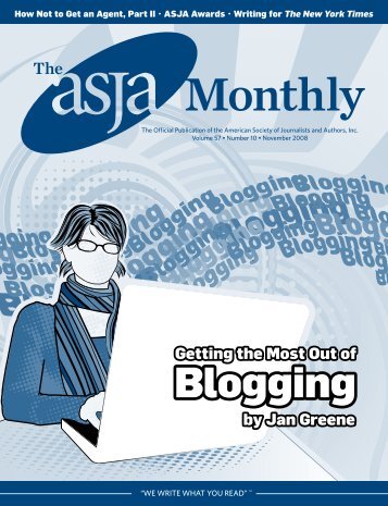 November 2008 - The ASJA Monthly