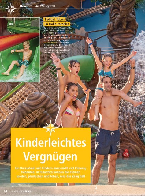 Europa-Park Erlebnis Resort News