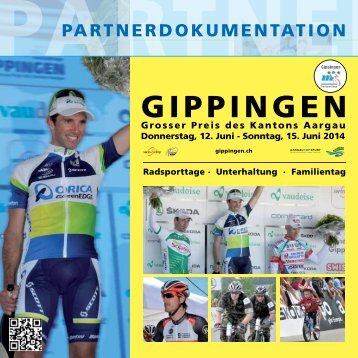 Ihr Auftritt als HAUpt-SpONSOR - Radsporttage Gippingen