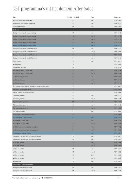 Computer Based Training (CBT) - Mercedes-Benz in België