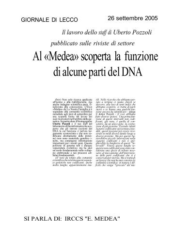 Al Medea scoperta la funzione di alcune parti - La Nostra Famiglia