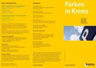 Folder - Parken in Krems