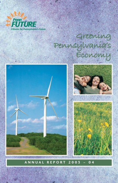 Greening Pennsylvania's Economy - PennFuture