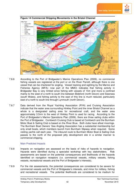 Jetty Non Technical Summary - EDF Hinkley Point