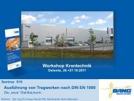 DIN EN 1090-2 - BANG Kransysteme