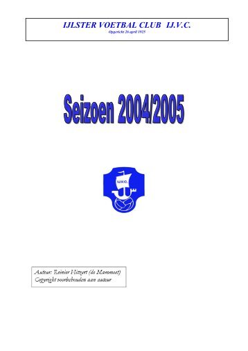 IJLSTER VOETBAL CLUB IJ.V.C.