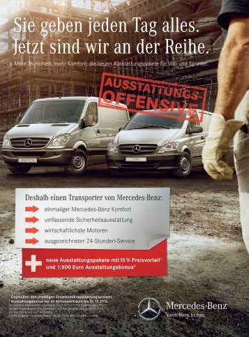 Jubiläumsfinanzierung und -leasing. - Mercedes-Benz Deutschland