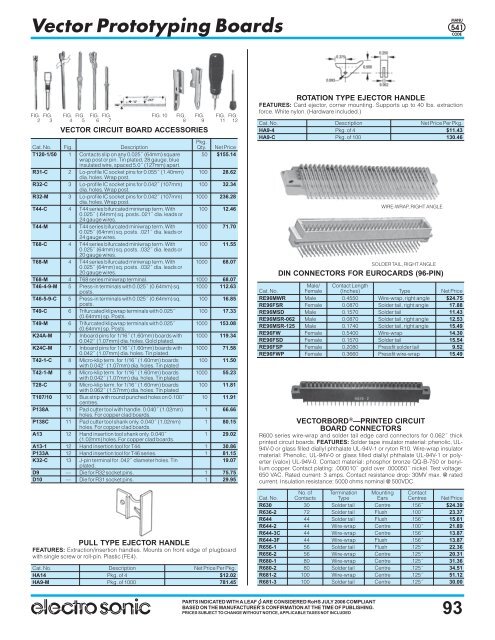 A13 Vector Electronic TOOL HAND INSERTION FOR T44