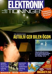 AuTOLIv gER bILEN Ã¶gON - Elektroniktidningen