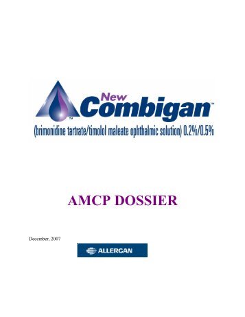 AMCP DOSSIER - Montana Medicaid Provider Information