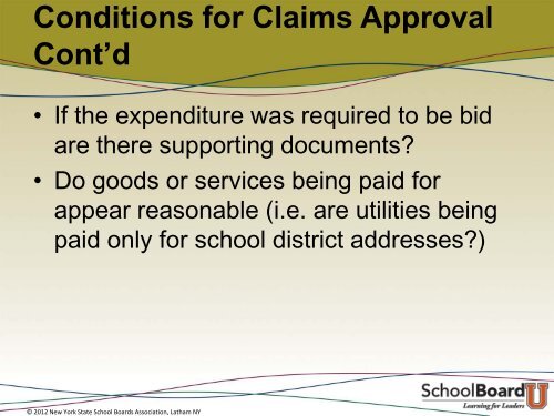 Fiscal Oversight Module 1 - New York State School Boards ...