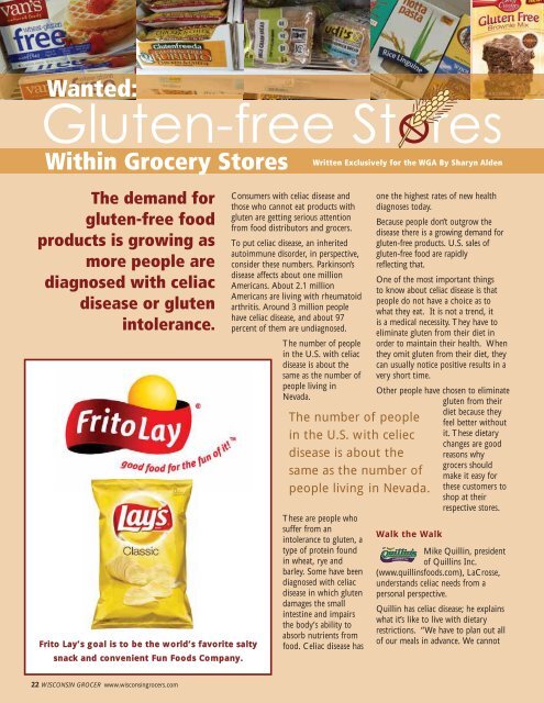 Gluten-Free Stores - Wisconsin Grocers Association