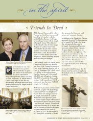 < Friends In Deed > - St. Joseph Medical Center