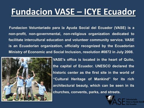 ecuador - ICYE