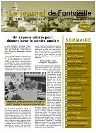 Le journal de Fontvieille Le journal de Fontvieille