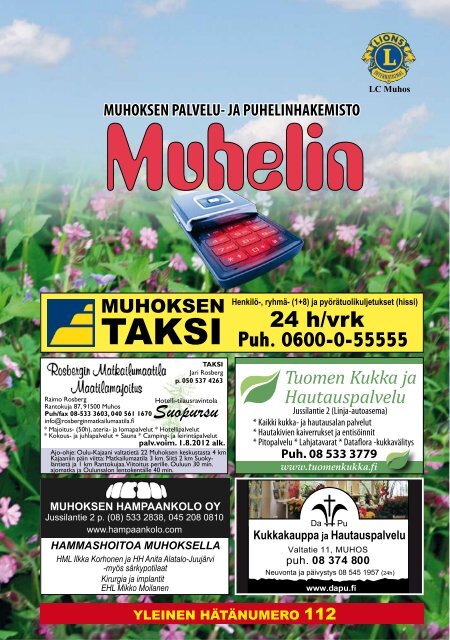 Muhos - PudasjÃ¤rvi-lehti ja VKK-Media Oy