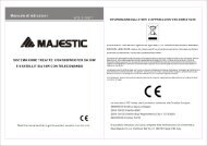 Manuale - Majestic