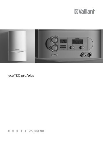 ecoTEC pro/plus - Vaillant