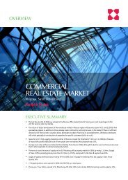 COmmerCial real estate market - Knight Frank