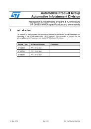 ST GNSS NMEA specification - Trenz Electronic