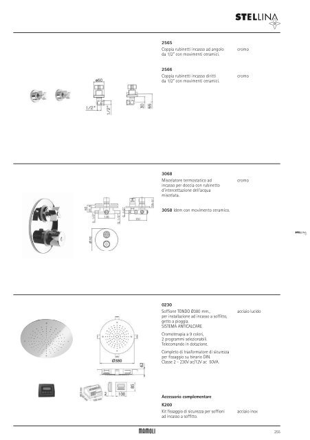 CATALOGO GENERALE 2010 - Mamoli