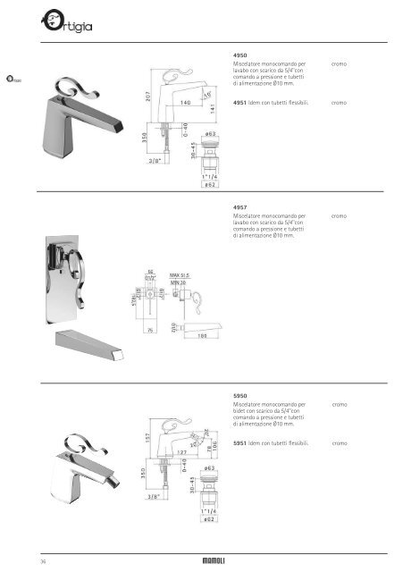 CATALOGO GENERALE 2010 - Mamoli