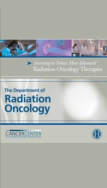 Radiation Oncology Brochure