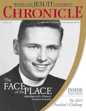 Download Chronicle - Wheeling Jesuit University