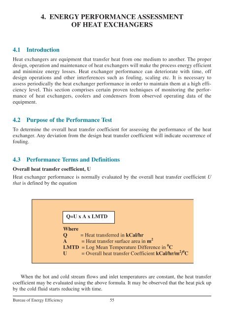 4. energy performance assessment of heat exchangers - Bureau of ...