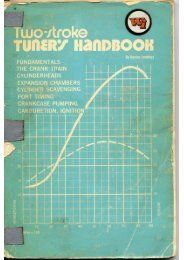 Two-stroke Tuner's Handbook — Gordon Jennings - I Heart Stella