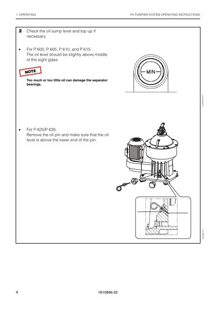 PA Purifier System Operating Instructions