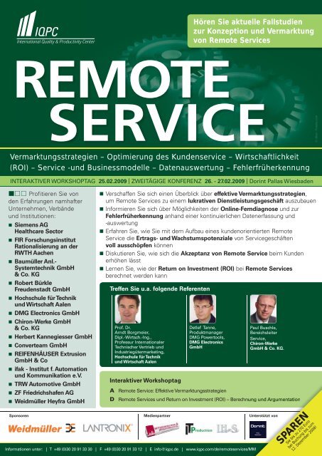 remote service - Weidmueller