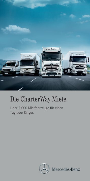 Broschüre CharterWay Miete (7986 KB, PDF) - Mercedes-Benz ...