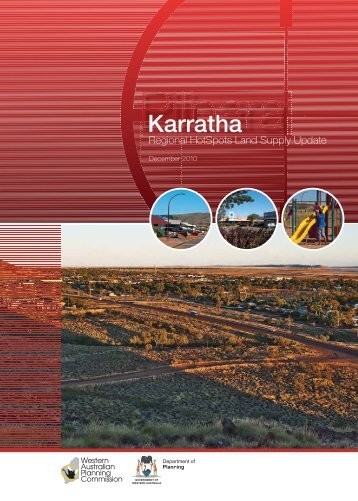 Karratha 2010 Report - Western Australian Planning Commission ...
