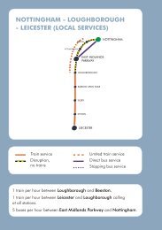 nottingham - East Midlands Trains