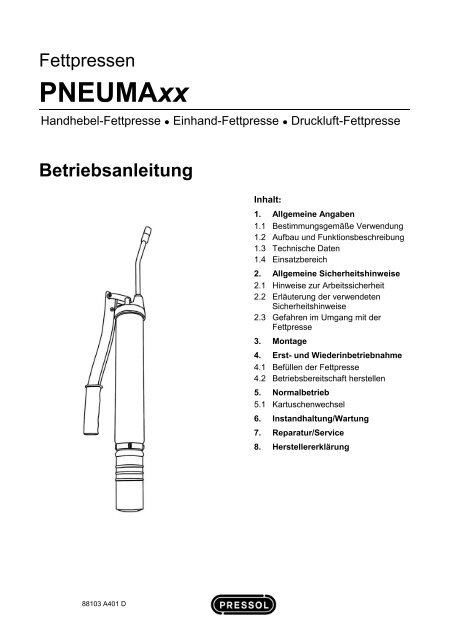 PNEUMAxx - Pressol