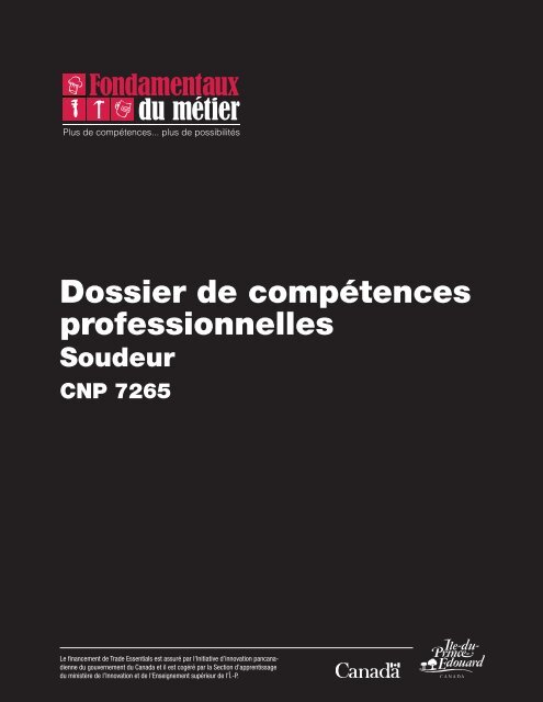 Dossier de compétences professionnelles : Soudeur - Base de ...