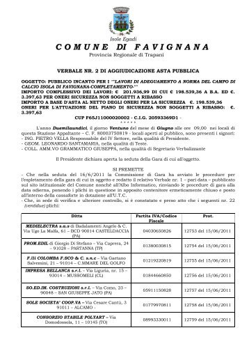 VERBALE 2 DEL 21-6-2011 TRE.pdf - Comune di Favignana