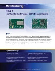 SBX-4 DGPS Beacon Module - Canal Geomatics