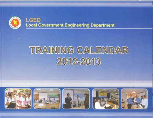 LGED Training Calendar, 2012-13