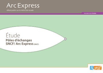 PÃ´les d'Ã©changes SNCF/ Arc Express(SNCF)