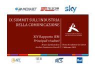 XIV Rapporto IEM - Fondazione Rosselli
