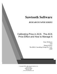 Download Paper - Sawtooth Software, Inc.