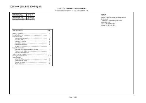 Equinox IR Print - fixed CoD - Barclays Capital