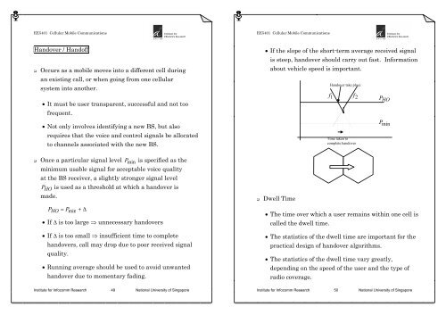 Cellular Systems Cellular Concepts The cellular concept was a ...