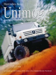 systems go with Unimog | IFAT review | New - Mercedes-Benz Polska