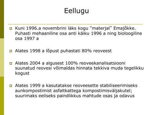 Biogaasi kasutamise alustamine Tartus - Rohevik