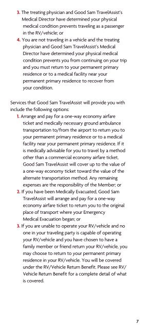 Good Sam TravelAssist Plan Description (PDF)