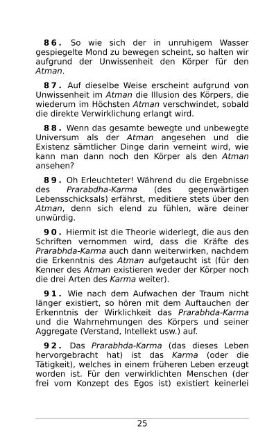 Aparoksha Anubhuti_Die direkte Verwirklichung des Selbst_Übersetzung von Clemens Vargas Ramos