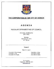 Agenda Package - City of Vernon